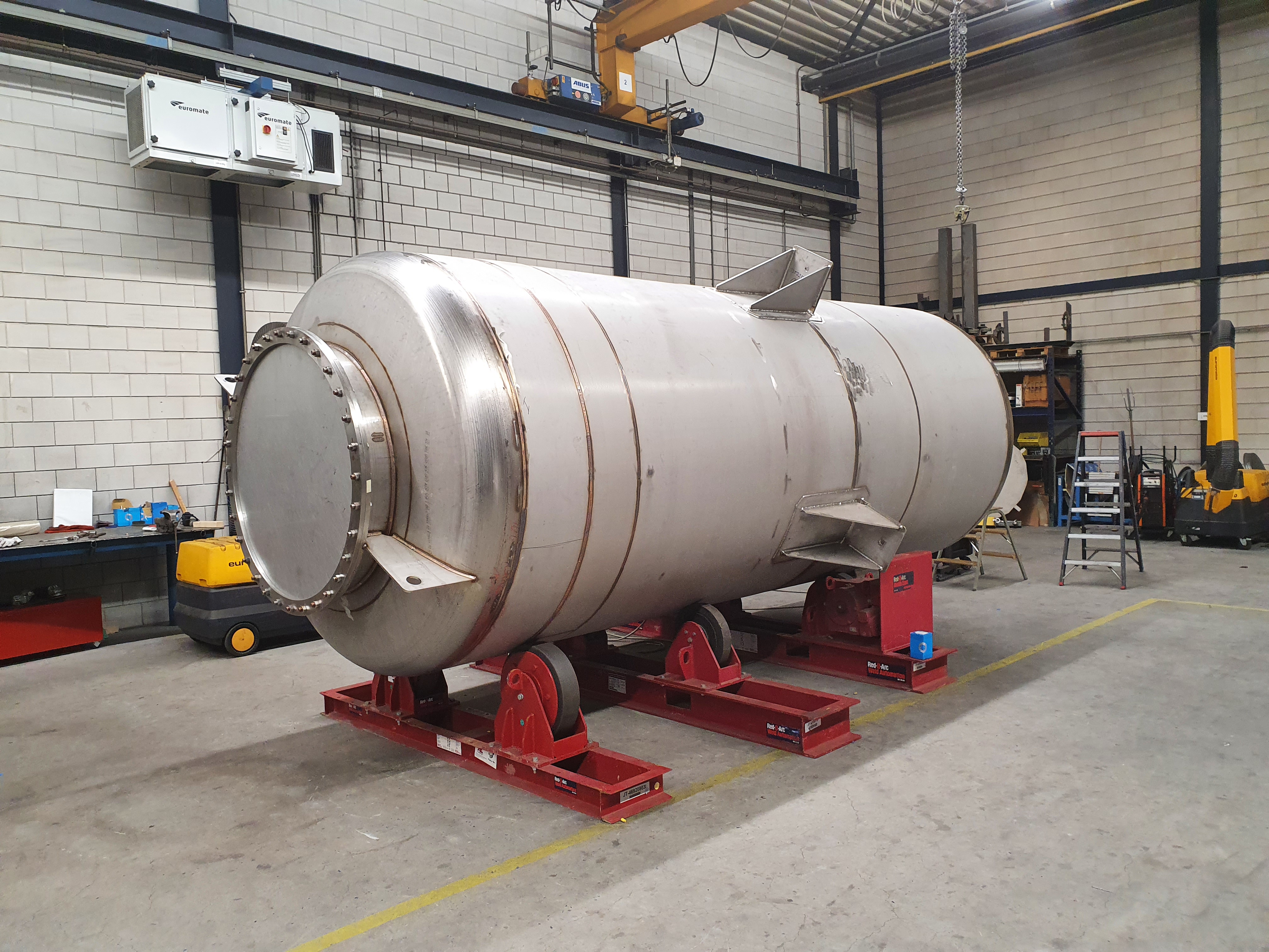Silencieux maritime de Discom à bord